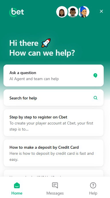 Support live chat 24/7 disponible chez Cbet